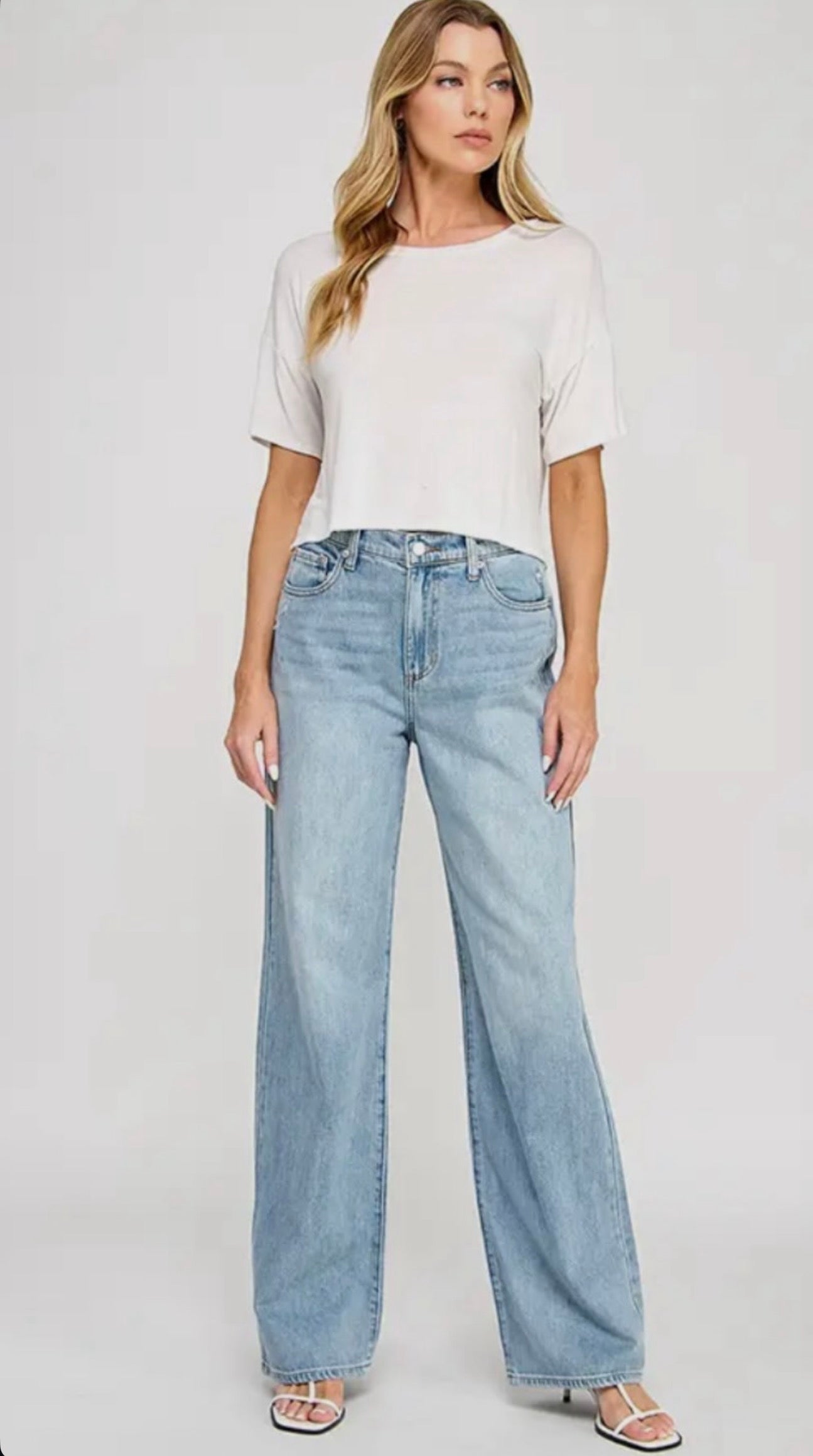 Amelia High Rise Wide Leg