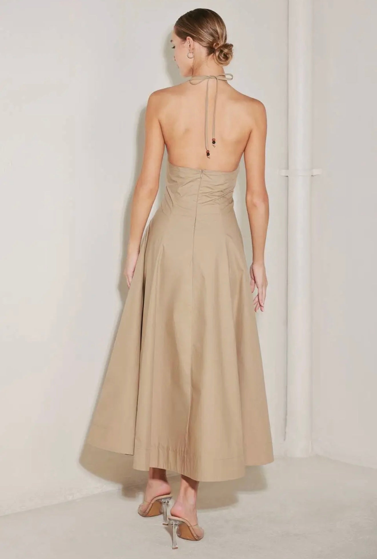 Abigail Woven Midi Dress